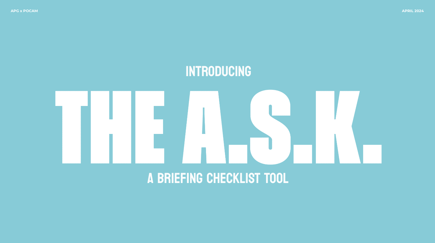 The ASK - Slide 1
